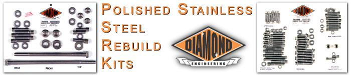 Polished Stainless Steel Rebuild Kits